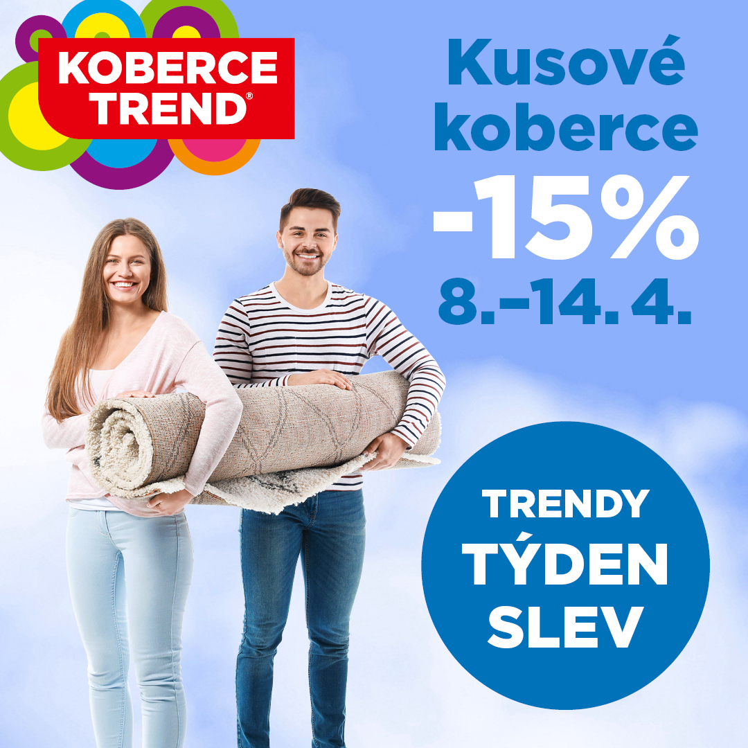 Trendy týden slev -15% kusovky