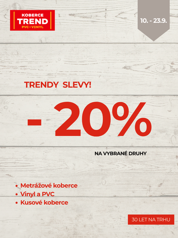 Trendy slevy mobil