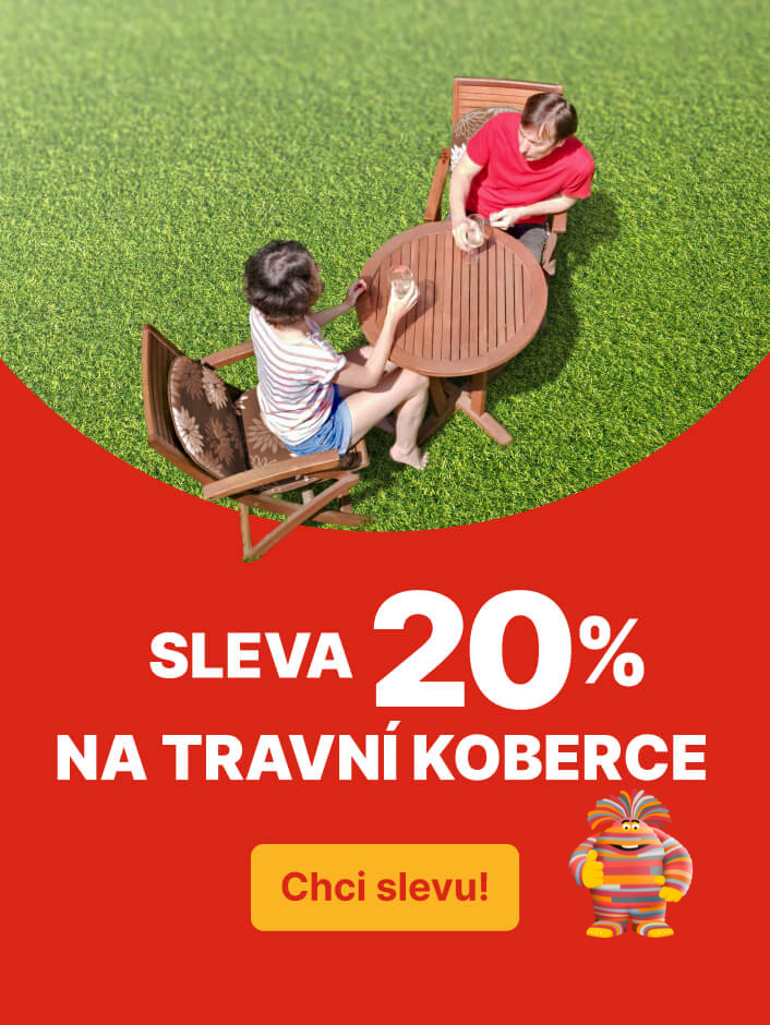 2603 20 % na travní koberce mobil