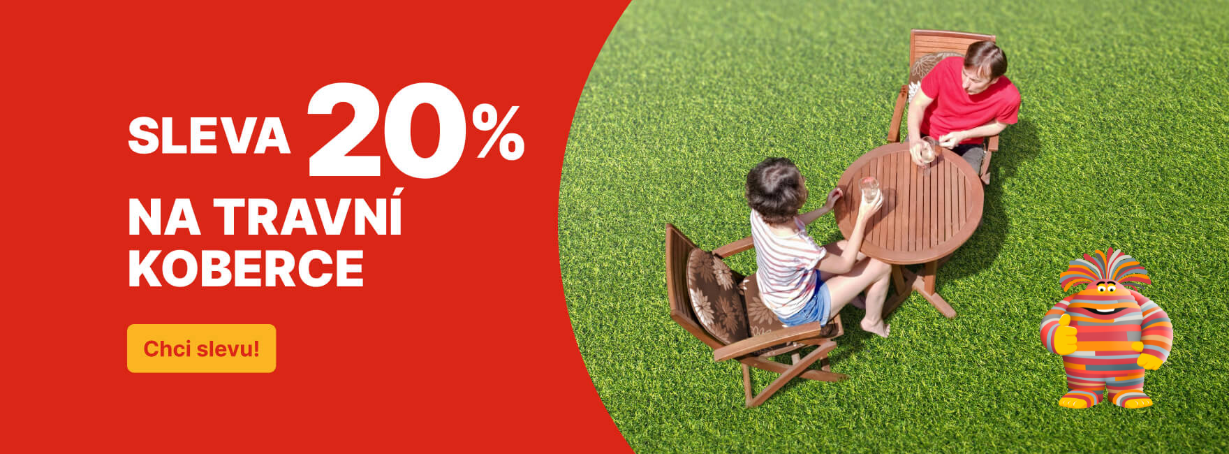 2603 20 % na travní koberce PC