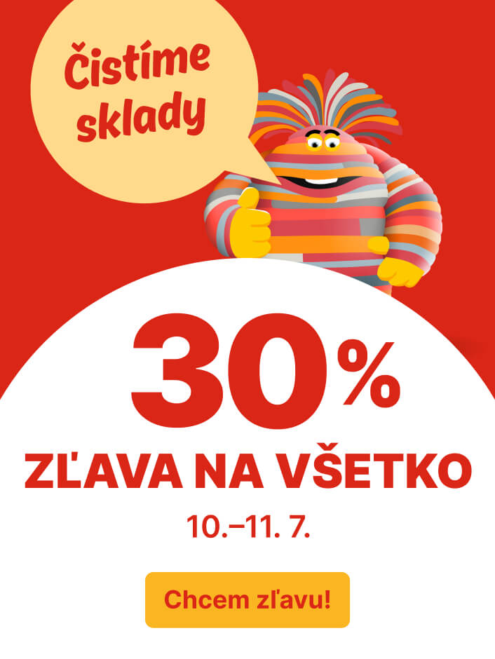 Čistíme sklady s 30% zľavou na všetko