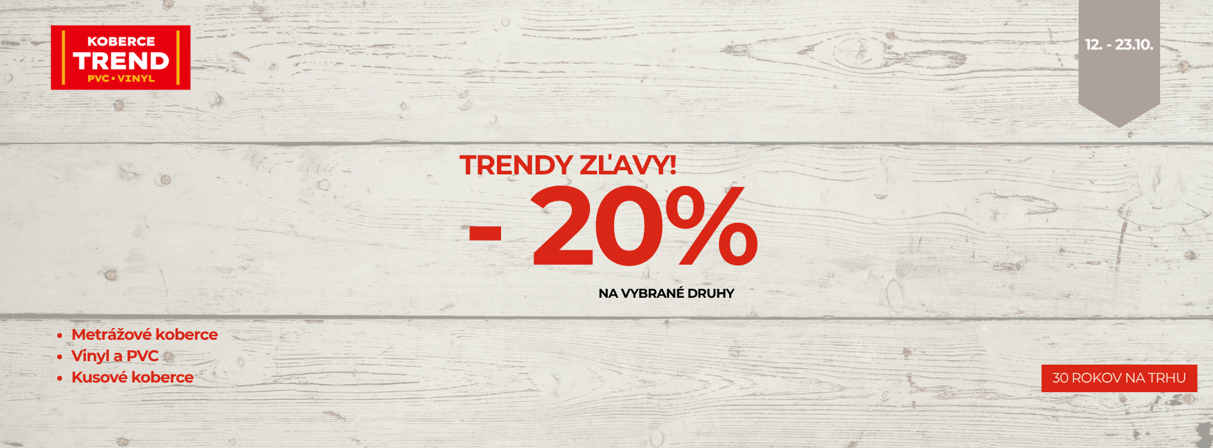 Trendy zľavy