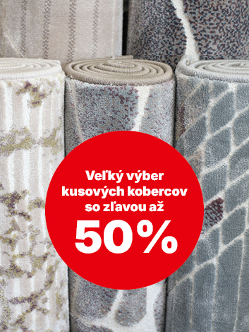 Veľký výber kusových kobercov so zľavou až 50 % mob