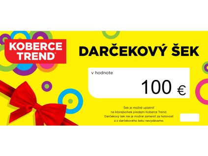 dárkový šek sk