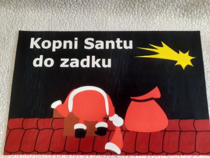 rohozka kopni santu cerna
