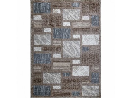 Kusový koberec Walton 5796A béžovo-hnědý (Varianta 60x110 cm)