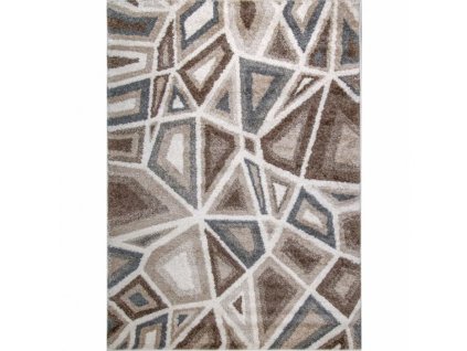 Kusový koberec Walton 5797A béžovo-hnědý (Varianta 60x110 cm)