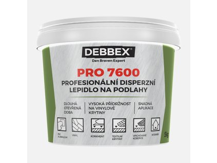 53681 den braven profesionalni disperzni lepidlo na podlahy pro 7600 kbelik 5 kg