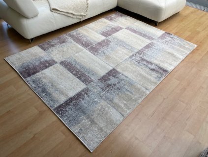 Kusový koberec Pescara 1002 lila (Varianta 120x180 cm - výprodej)