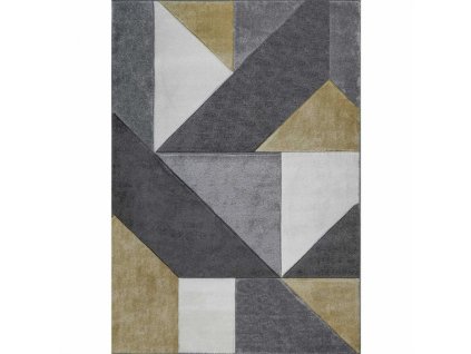 Kusový koberec Warner 4205A žlutý (Varianta 60x110 cm)
