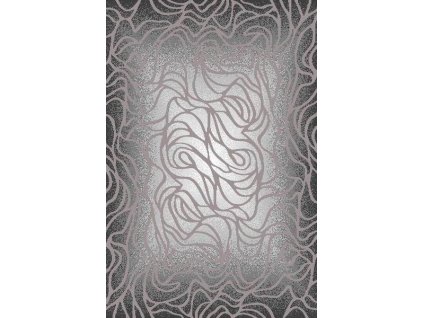 Moderní kusový koberec předložka Luna 2758/black, černý 80 x 150 - Habitat (Varianta 80x150)