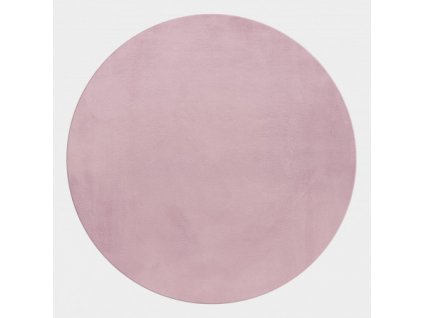 Kusový koberec kruh Pouffy 5100 rose (Varianta Kruh 120 cm průměr)