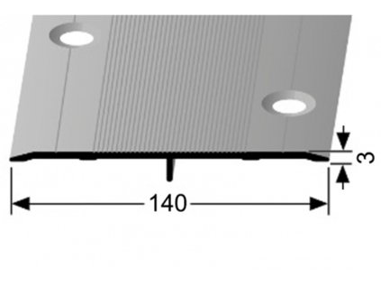 prechodova lista 140 mm