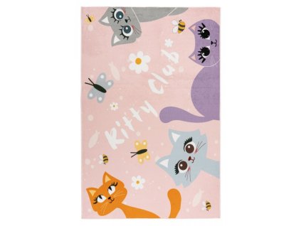 Dětský koberec Magic Kids 104 kitty club (Varianta 115x160 cm)