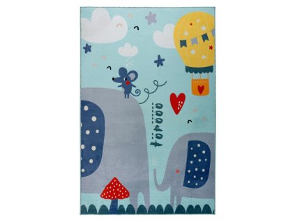 Dětský koberec Magic Kids 105 cute elephant (Varianta 115x160 cm)