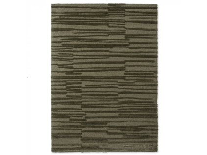 Jednobarevný kusový koberec B&C Twinset Terrain olive 121707 Brink & Campman (Varianta 140x200)