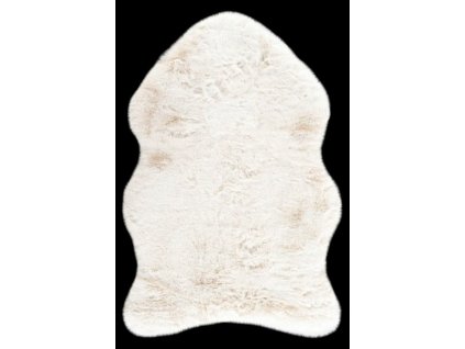 Kusový koberec Infinity shape 201 white (Varianta 60x90 cm)