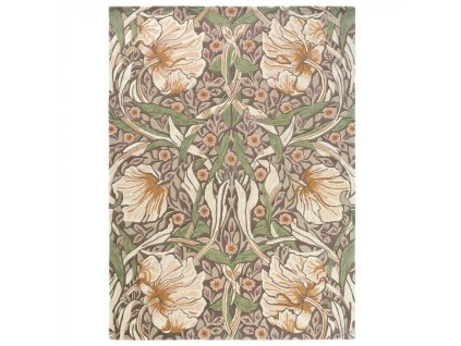 Luxusní květinový koberec Morris & Co Pimpernel aubergine 028805 Brink & Campman (Varianta 140x200)