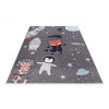 Dětský koberec Greta 600 space grey (Varianta Dětský koberec Greta 600 space grey)