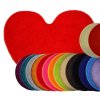 Kusový koberec Eton Srdce (Varianta Eton tvar SRDCE průměr 120 cm)