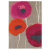 Moderní kusový koberec Sanderson Poppies red/orange 45700 Brink & Campman (Varianta 140x200)