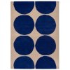 Designový vlněný koberec Marimekko Isot Kivet modrý 132508 Brink & Campman (Varianta 140x200)