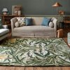 Luxusní květinový  koberec Morris & Co Bluebell leafy arbour green 127607 Brink & Campman (Varianta 140x200)