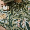 Luxusní květinový  koberec Morris & Co Bluebell leafy arbour green 127607 Brink & Campman (Varianta 140x200)