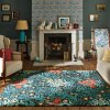 Luxusní květinový  koberec Morris & Co Bower indigo 128208 Brink & Campman (Varianta 140x200)