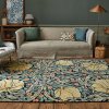 Luxusní květinový koberec Morris & Co Pimpernel indigo 028818 Brink & Campman (Varianta 140x200)