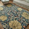 Luxusní květinový koberec Morris & Co Pimpernel indigo 028818 Brink & Campman (Varianta 140x200)