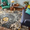 Luxusní květinový koberec Morris & Co Seaweed teal 127008 Brink & Campman (Varianta 140x200)