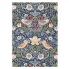 Luxusní květinový koberec Morris & Co Strawberry Thief indigo 027708 Brink & Campman (Varianta 140x200)