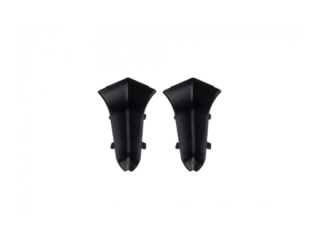 Vnitřní roh k liště Cezar Premium 9005 2 ks