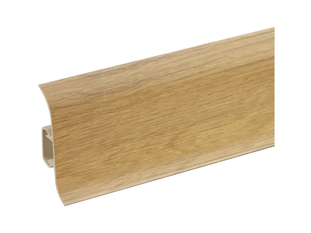 Podlahová lišta soklová PVC Cezar Premium 361 Dub Dablin (2,2m)
