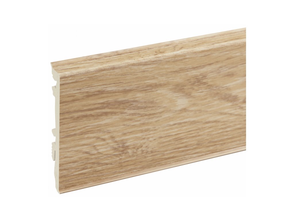 Podlahová lišta soklová PVC MASTERLINE 472 Coper Wood 80mm (2,2m)