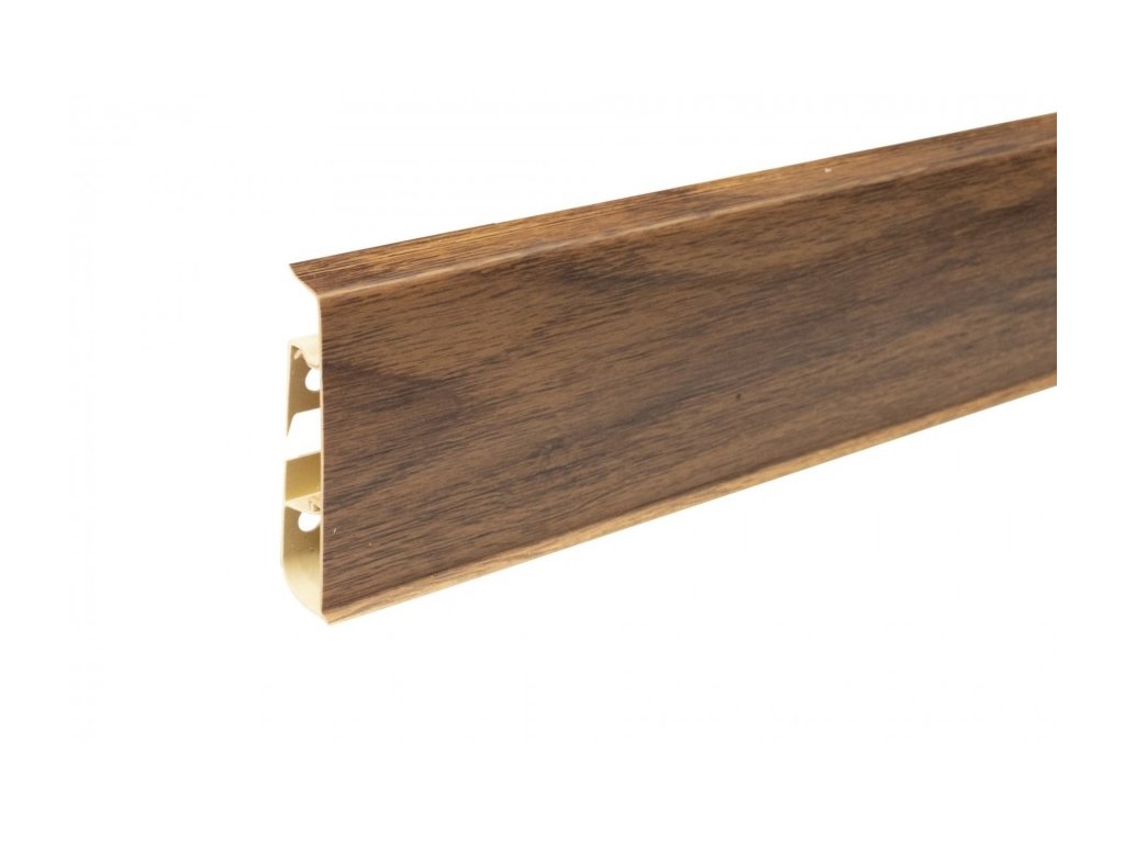 Podlahová lišta soklová PVC HI LINE PRESTIGE 297 Riverine Oak (2,5m)
