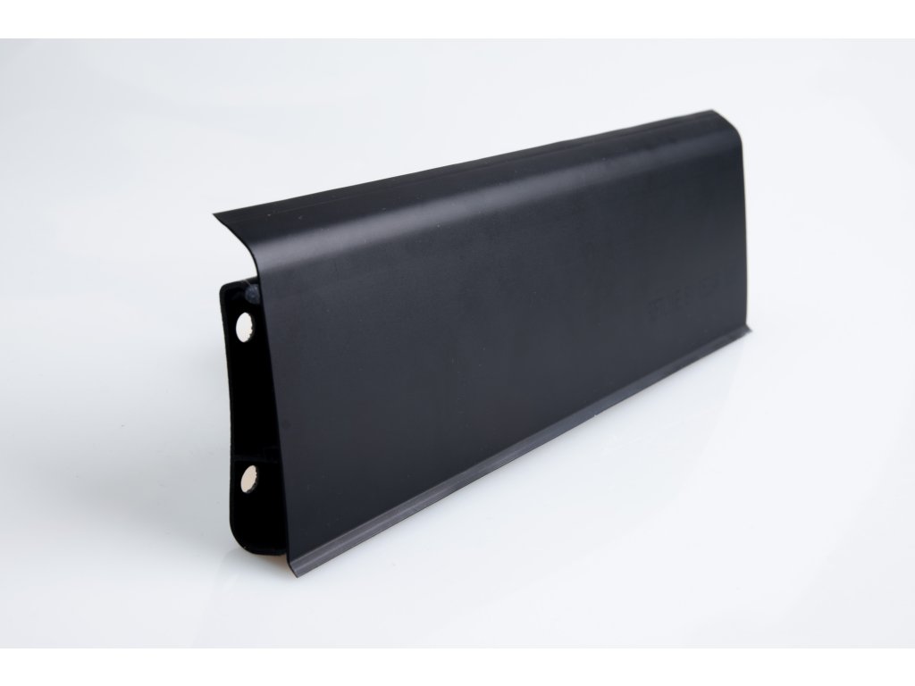 Podlahová lišta soklová PVC - SOFT Line 9005 Černá Matná(2,2m)