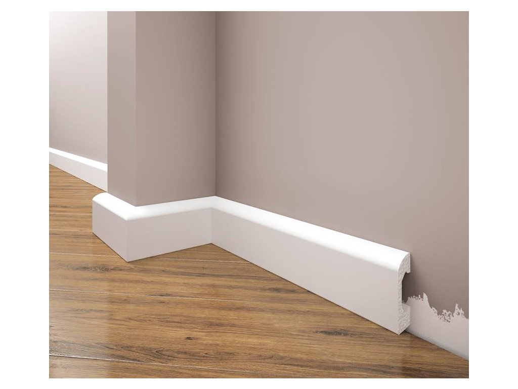 Lišta soklová Creativa LPC 04 přetíratelná