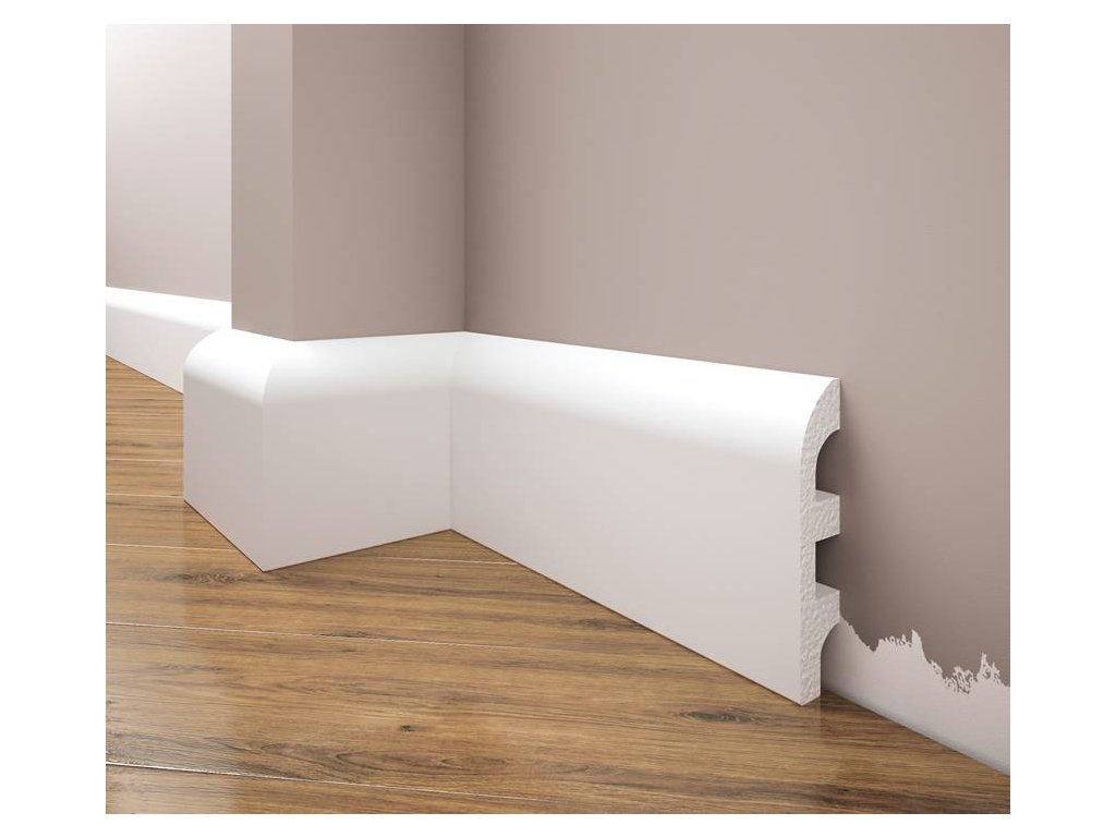 Lišta soklová Creativa LPC 19 přetíratelná