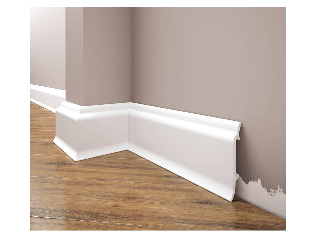 Lišta soklová Creativa LPC 16 přetíratelná