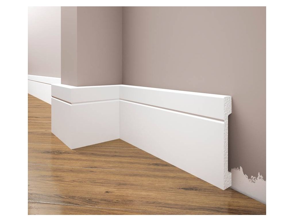 Lišta soklová Creativa LPC 20 přetíratelná