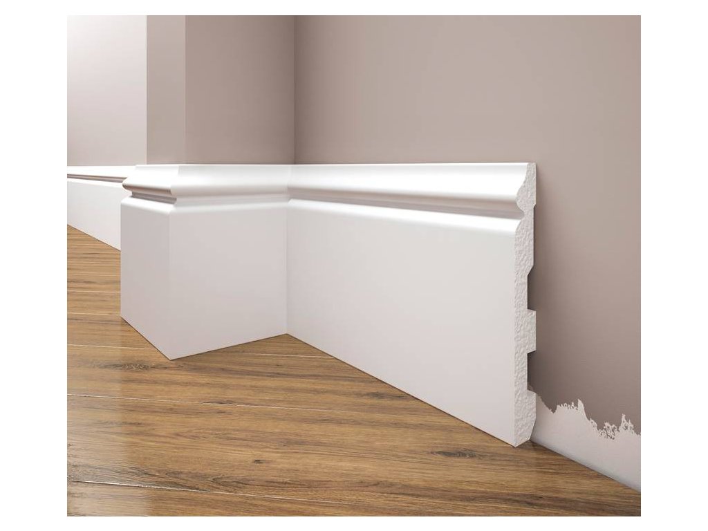 Lišta soklová Creativa LPC 24 přetíratelná