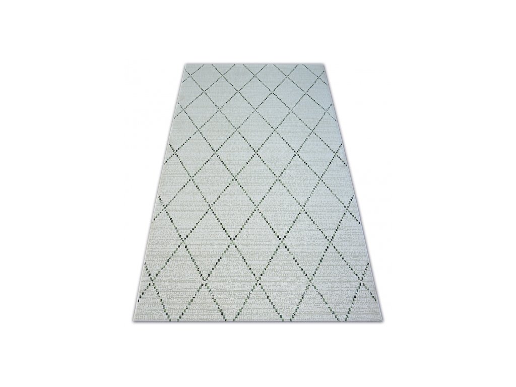 Kusový koberec Sisal COLOR 19436/062 béžový geometrický vzor