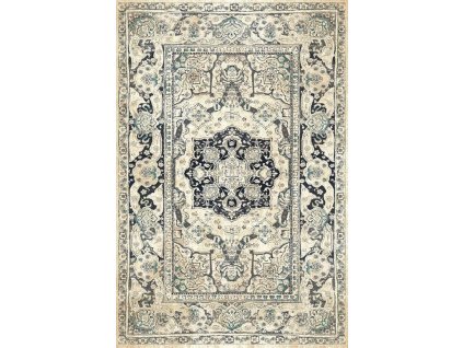 Kusový koberec vlněný Agnella Agnus Morton Klasický krémový