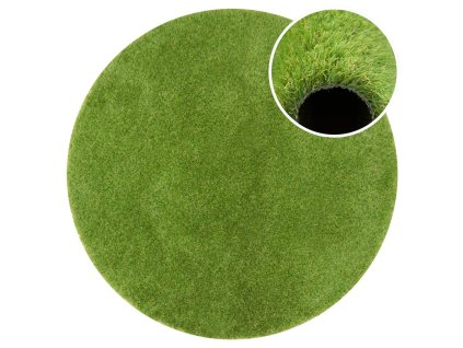 Umělá tráva Apollo kruh zelená