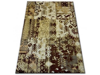 Moderní kusový koberec ZIEGLER 038 hnědý