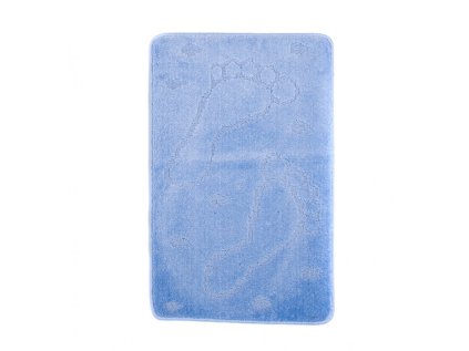 Koupelnová předložka 1001 Stopa (5004) MONO 1PC Modrá4