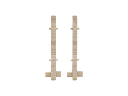 Spojka k liště MASTERLINE 472 Copper Wood 80 mm 2 ks