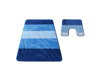 Předložka koupelnová wc Montana 05 Modrá1